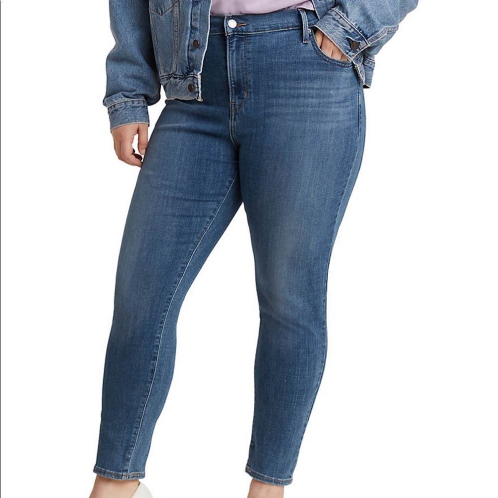 Trendy Plus Size 721 High-Rise Skinny Jeans 26w